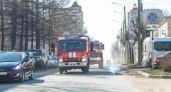 Житель Кировской области пострадал во время мощного пожара в жилом доме